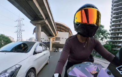 Gurugram horror caught on camera: ‘I felt unsafe’—car chases, rams woman biker and flees