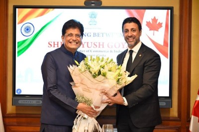 Piyush Goyal meets Canada’s Trade Minister in Mumbai, CEPA talks in focus