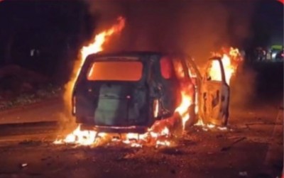 Scorpio rams into pilgrims in Gujarat, 1 dead, over 10 injured; mob sets car on fire