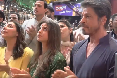 Shah Rukh Khan, Gauri, Suhana seek blessings at Lalbaugcha Raja; SRK's family-first moment steals spotlight