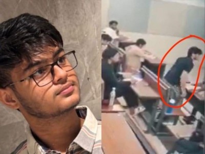 IIT Bombay student suicide: CCTV shows Sahil Wakode caught cheating during exam