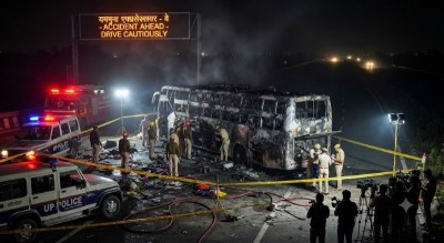 Greater Noida AC bus fire leaves 9 dead: Drivers deny smoking allegations, FIR tells different story