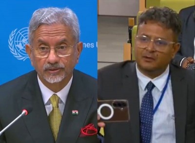 'A terrorist country is asking me that?' Jaishankar tears into Pak journalist at UN