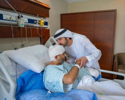Flydubai Attack: Dubai Crown Prince visits injured Indian pilot Smit Machchhar in hospital