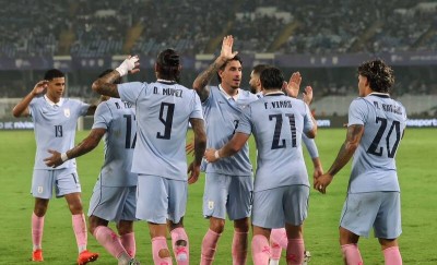 In Images: Uruguay thrash India 6-1 in Kolkata FIFA friendly