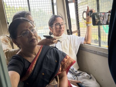 Delhi CJP protest: Mamata Banerjee, Arvind Kejriwal detained