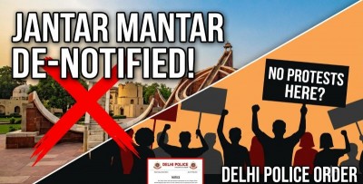 Delhi Police de-notifies Jantar Mantar as protest site amid CJP stir over Gyanesh Kumar