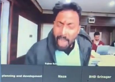'B****y S***': IAS officer's abuse of female colleague during virtual J&K meeting sparks row