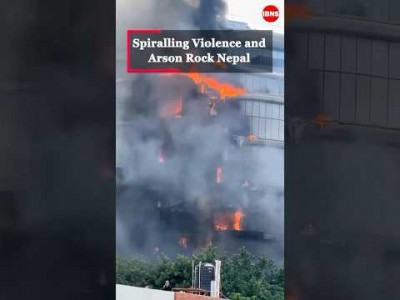 Spiralling violence and arson rock Nepal