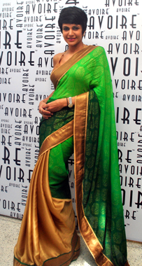 Mandira Bedi visits Kolkata