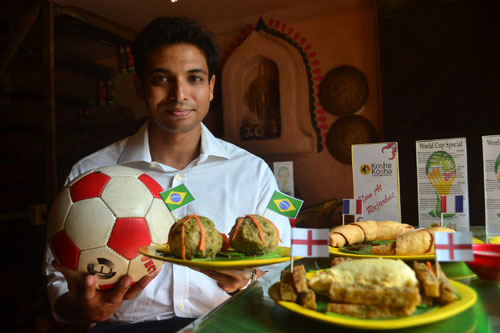 Kolkata joint unveils World Cup menu