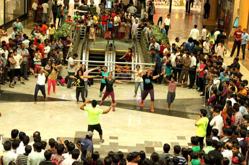 World Cup fever comes alive in Bangalore's Orion Mall