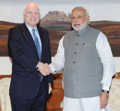 US Senator meets Modi