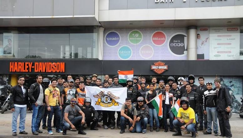 Harley owners salute the spirit of freedom on India's Independence Day