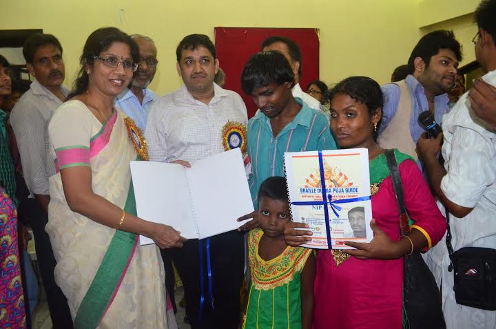 NGO launches Durga Puja guide in braille for blinds