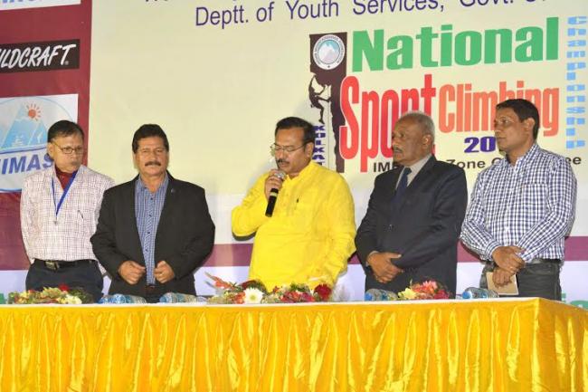20th National Sport Climbing Championship inaugurated in Kolkata
