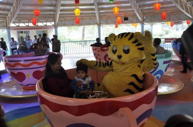 Nicco Park's 'crazy tea party ride' launched