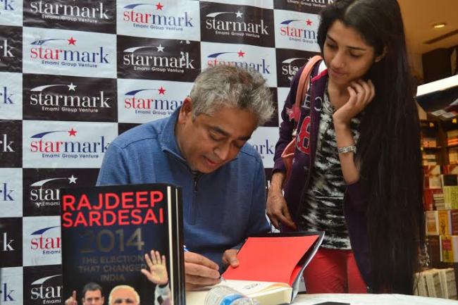 Rajdeep Sardesai launches his book in Kolkata