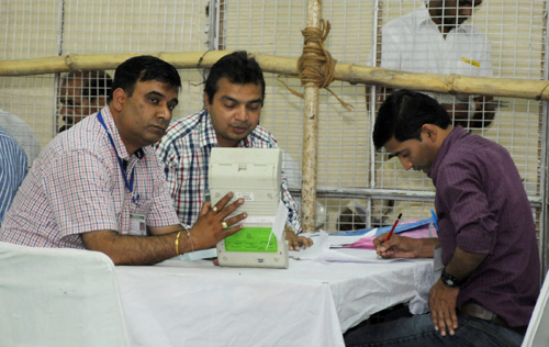 Counting Centre of General Election-2014