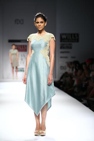 Models walk for Manish Gupta