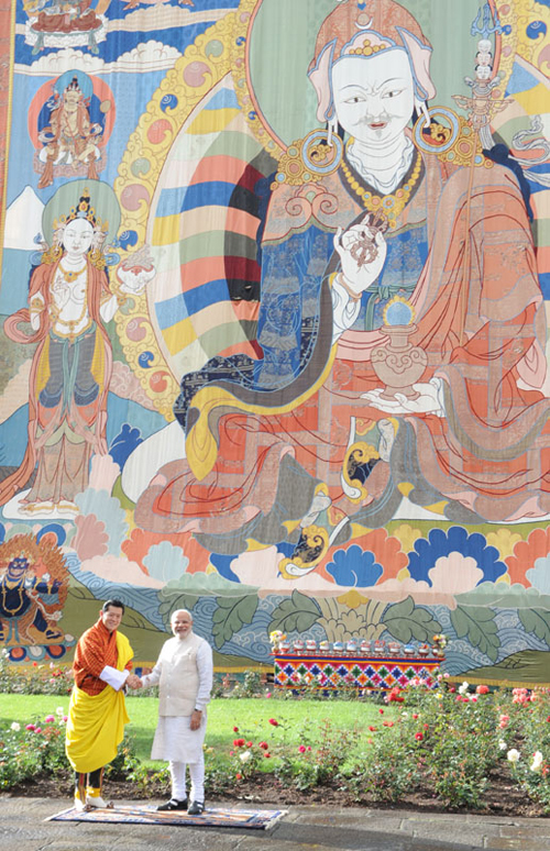 Modi calls on Jigme Kesar Namgyel Wangchuck
