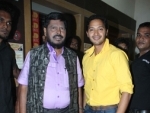 Shreyas, Uddhav at re-launch of Hindmata Theatre