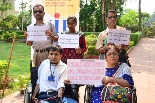 NGO hosts discussion on disabled voters