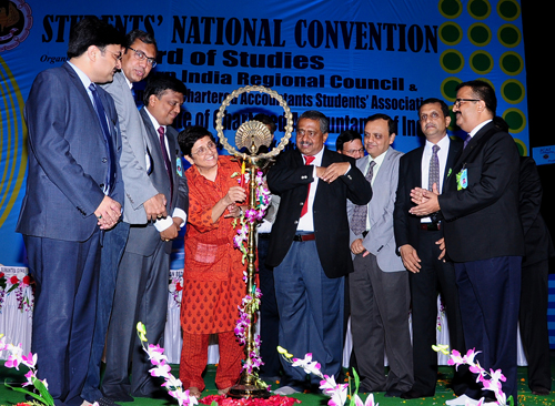 Kiran Bedi inaugurates National Convention for CA students