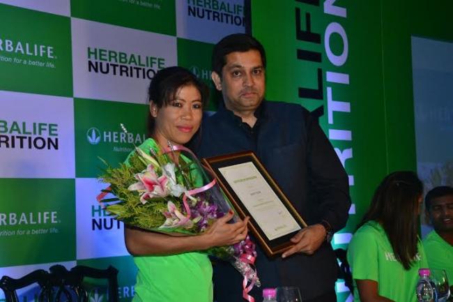 Mary Kom, other athletes felicitated 