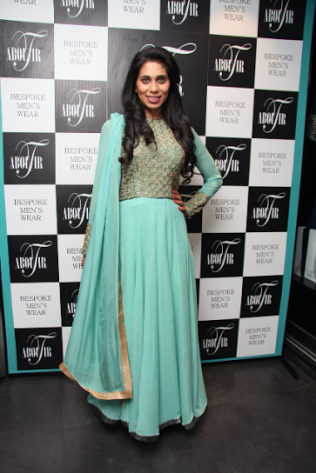 Bhopal film actress Fagun Thakrer spotted at fashion launch