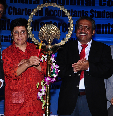 Kiran Bedi inaugurates National Convention for CA students