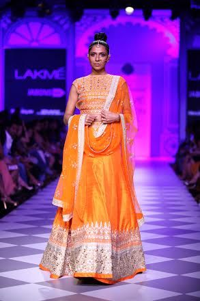 Anita Dongre showcases her collection at LFW