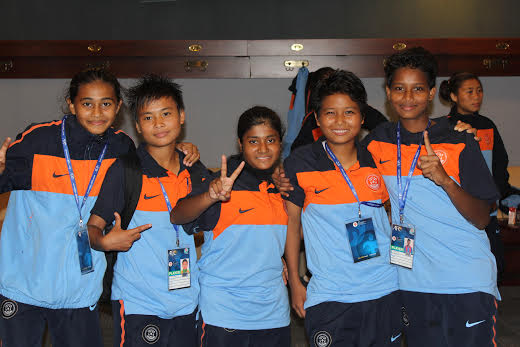 Indian girls toy with hapless UAE counterparts