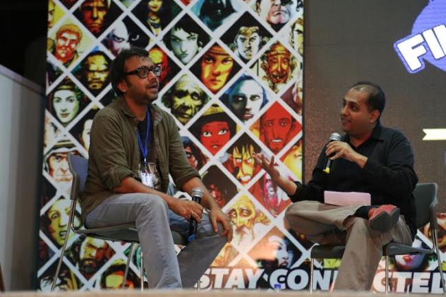 Dibakar at Comic Con with Byomkesh