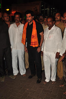 Anil Kapoor visits Siddhivinayak Temple
