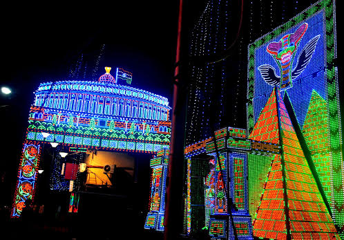 Kolkata celebrates Jagadhatri Puja