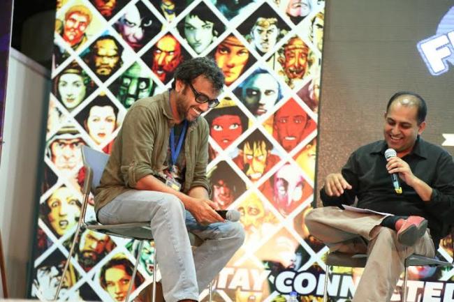 Dibakar at Comic Con with Byomkesh