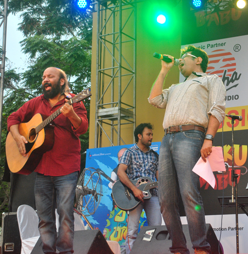 Bonku Babu's music launched in Kolkata