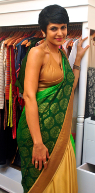 Mandira Bedi visits Kolkata