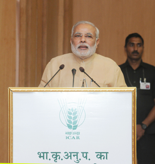Narendra Modi at the 86th Foundation Day of ICAR and ICAR award presentation ceremony