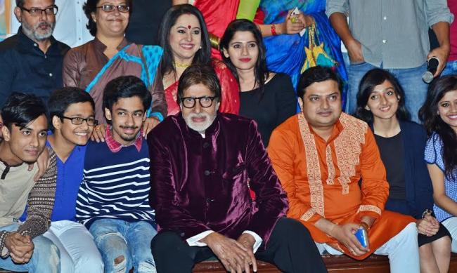 Big B attends launch of Open Tee Bioscope's first look