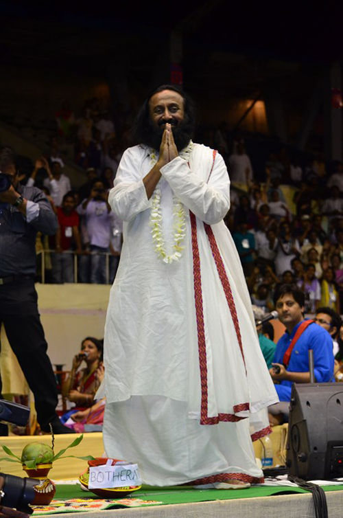 Sri Sri Ravi Shankar visits Kolkata
