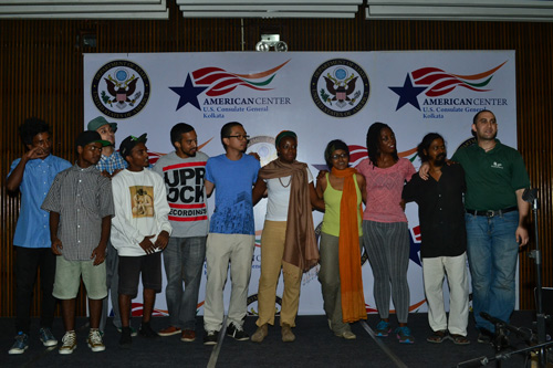 Hip-hop artists from America performs in Kolkata