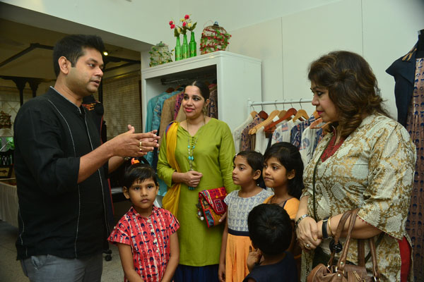Designer Sayantan Sarkar 's collection showcased in Kolkata