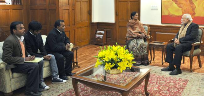 Nirbhaya's parents meet PM Modi