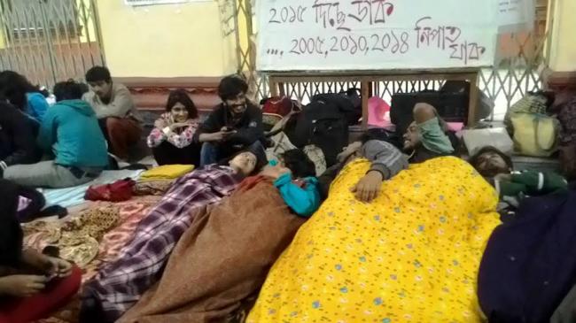JU: Another protesting student hospitalized, Partha visits hospital
