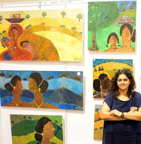 Artiste Mamta Sen pays tribute to poor farmers of Sawantwadi 