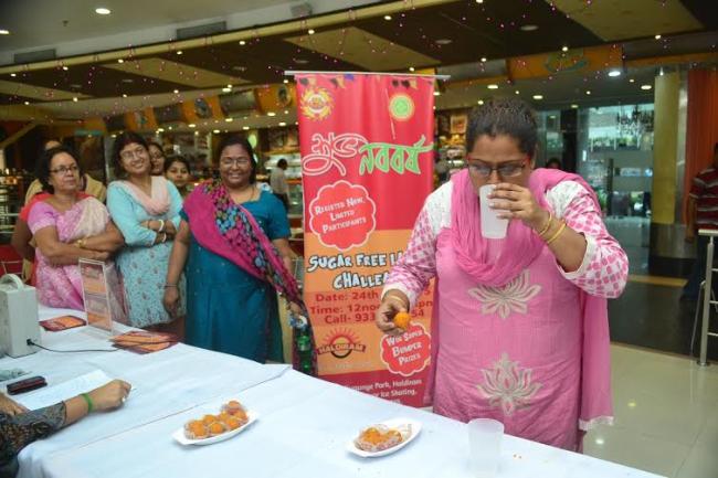 Haldiram hosts sugar free laddu challenge competition for ladies in Kolkata