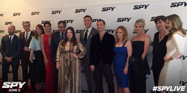 Nargis Fakhri attends premiere of Spy in London