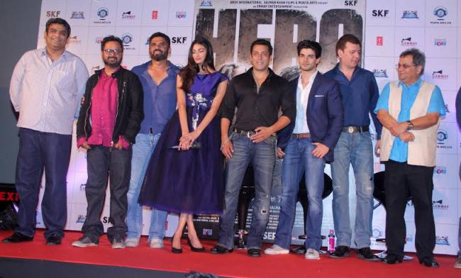 Salman Khan attends Hero trailer launch event